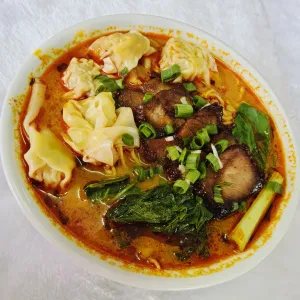 古早味咖哩汤云吞面